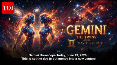 Gemini Horoscope Today, June 19, 2026: This is not the day to put money into a new venture