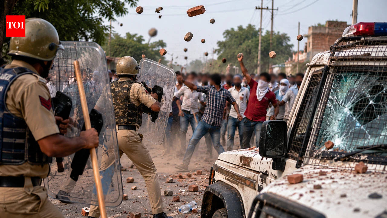 Haryana mob attacks cops, frees drugs case accused
