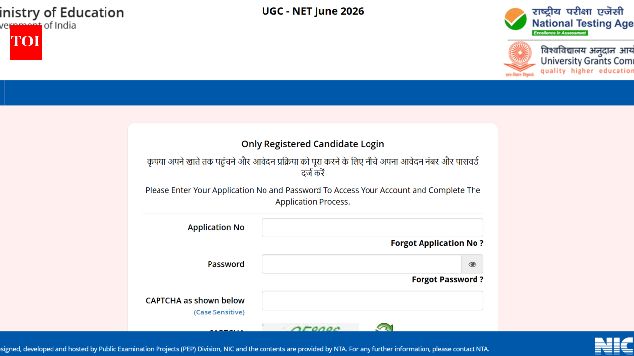 UGC NET June 2026: NTA opens portal for PwD candidates to submit scribe details