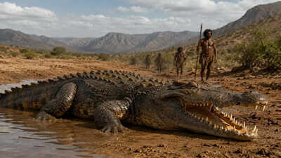 Meet ‘Lucy’s hunter’: Scientists discover a 15-foot crocodile that lived alongside early humans in Ethiopia