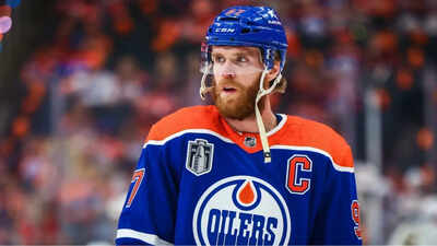 Connor McDavid's wife Lauren Kyle can't hide her joy as Oilers star matches Wayne Gretzky's rare feat