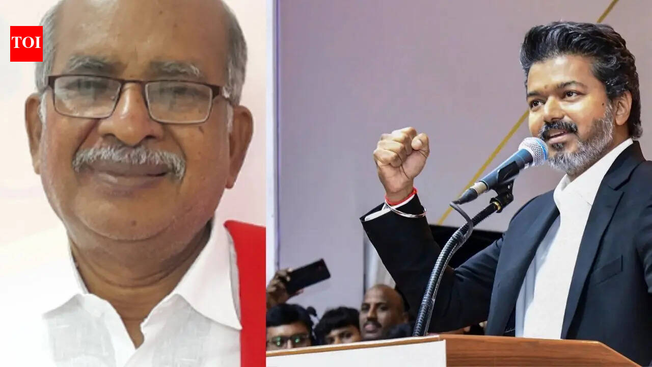 'TVK a democratic revolution’: After 55 years in CPI, veteran leader Mahendran joins Vijay’s party