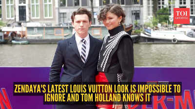  Brand New Day promotions - Tom Holland kept it classic; Zendaya arrived in a leg-baring Louis Vuitton look
