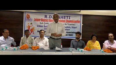 RD Baheti Memorial Jaipur District Open Badminton Championship from June 23 to 29; new 15x3 scoring system to be implemented in U-11, U-13, U-15, U-17 categories; entry free for players over 70 years