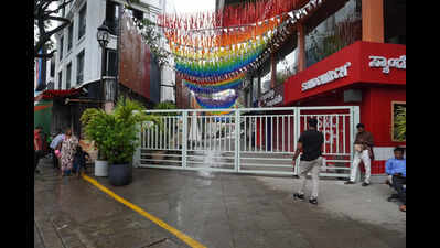Padlocked and empty: What happened to Bengaluru’s viral plaza?