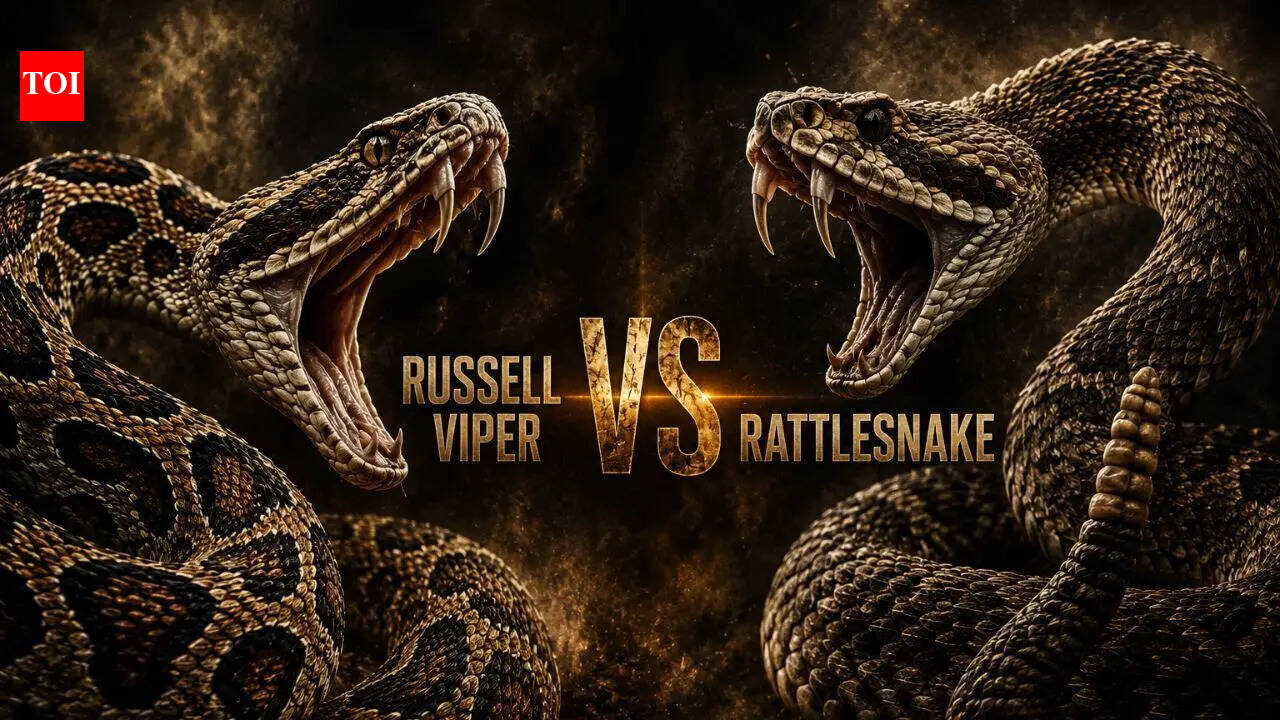 Russell's Viper vs Rattlesnake: Comparing two of the world's most feared snakes