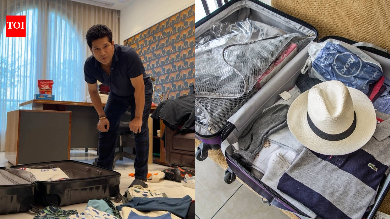 Sachin Tendulkar shows how to pack luggage for travel and his method is truly inspiring