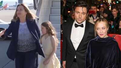  Italian PM Georgia Meloni's 9-year-old daughter with ex-partner Andrea Giambruno