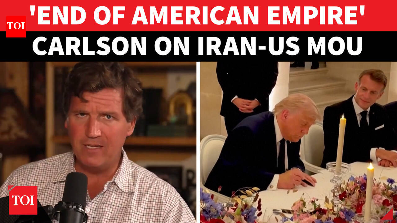 'U.S. CAN'T IMPOSE ITS WILL ANYMORE': Tucker Carlson Schools Trump &amp; MAGA After 'Iran Surrender'