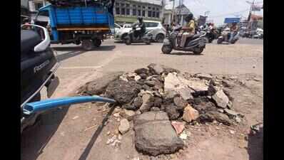Dehradun roads remain dug up despite pre-monsoon deadlines