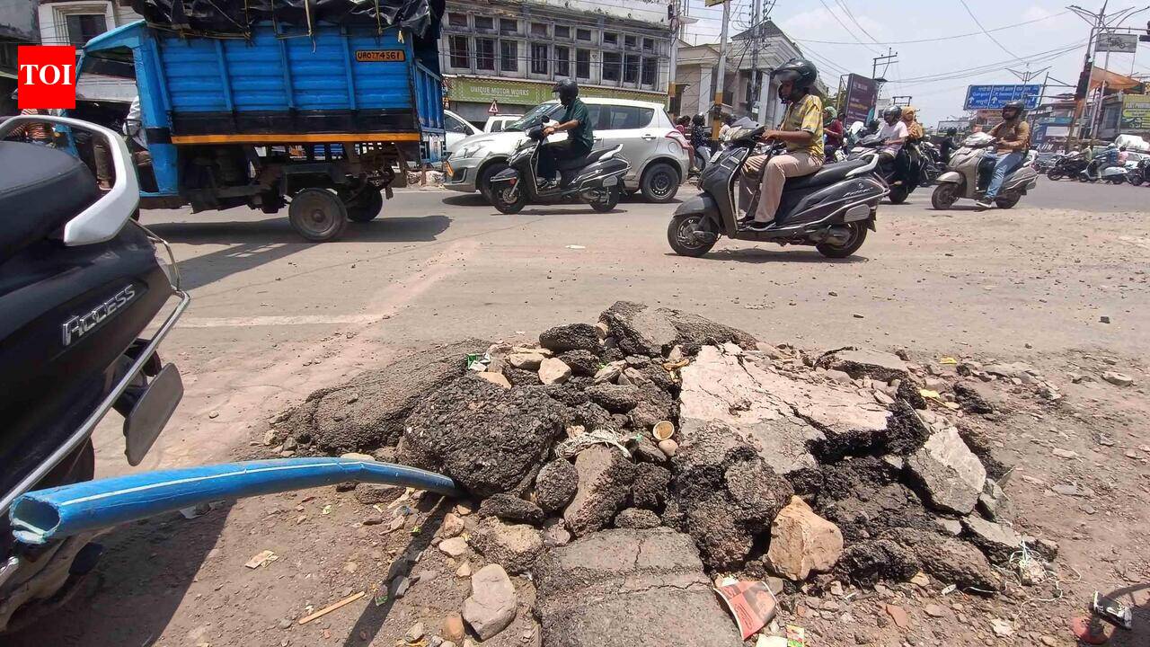 Dehradun roads remain dug up despite pre-monsoon deadlines