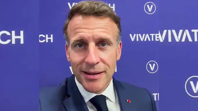 'Priye mitr': Macron bids farewell to PM Modi with a Hindi greeting