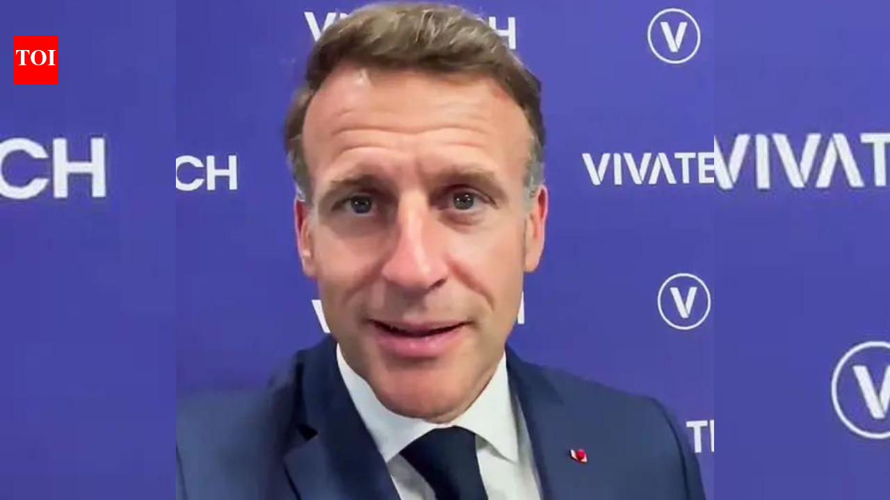 'Priye mitr': Macron bids farewell to PM Modi with a Hindi greeting