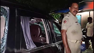 Lucky escape for 8 of family as car rams into house