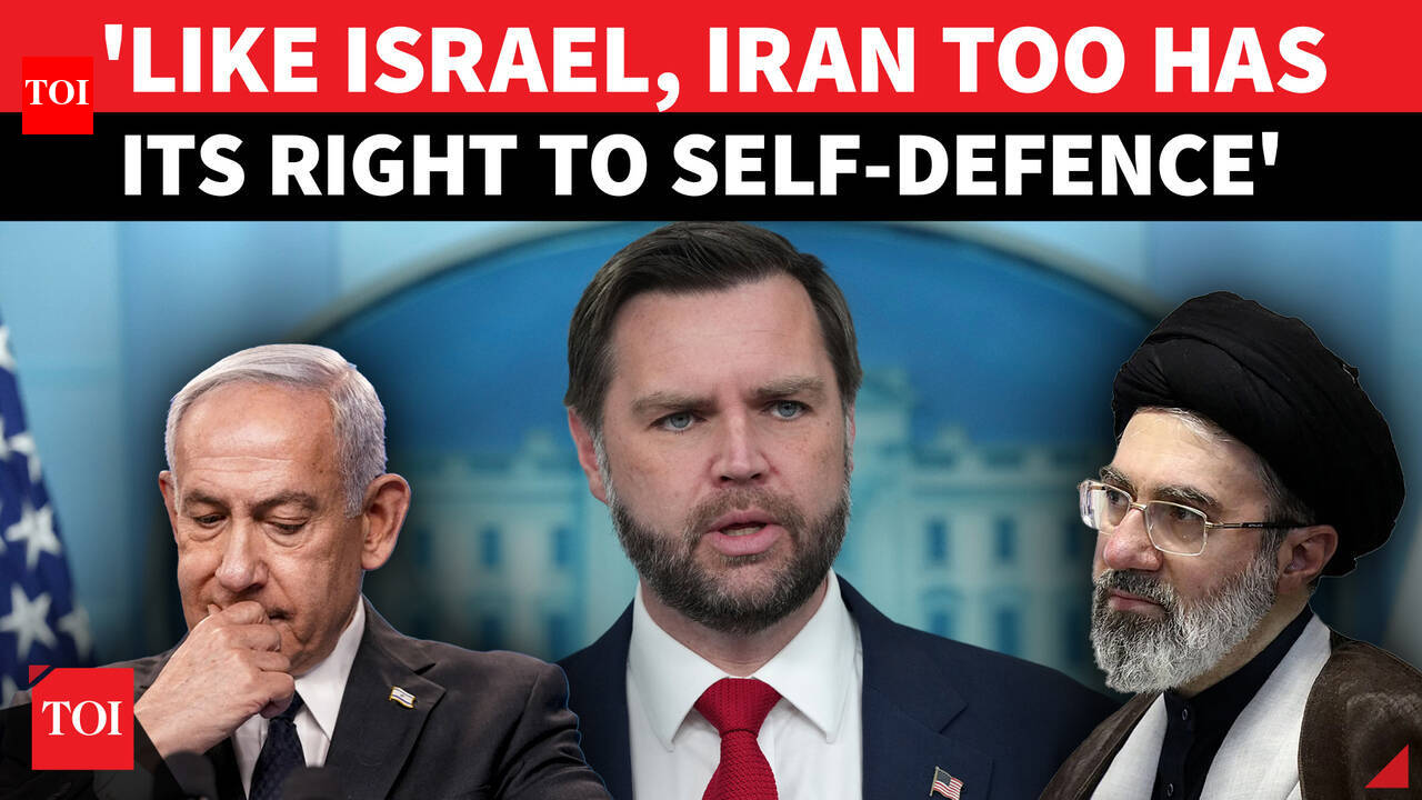 'Iran Has Right To Self-Defence': JD Vance TRASHES Israeli Concern Over Iran Ballistic Missiles