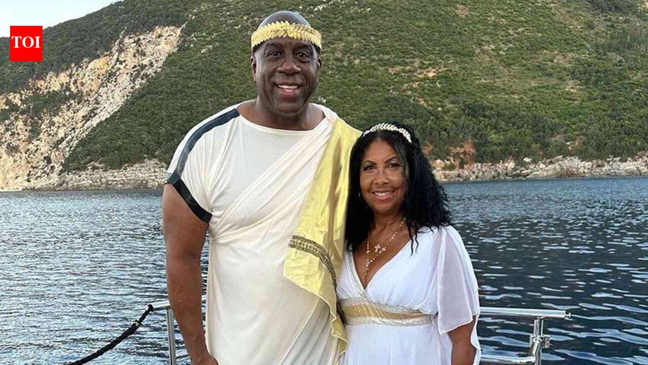 Magic Johnson reveals annual family getaway with Cookie Johnson in new vacation photos