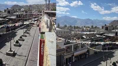 Indian Air Force raises concerns over viral photos of Leh airport, Ladakh govt orders strict security measures
