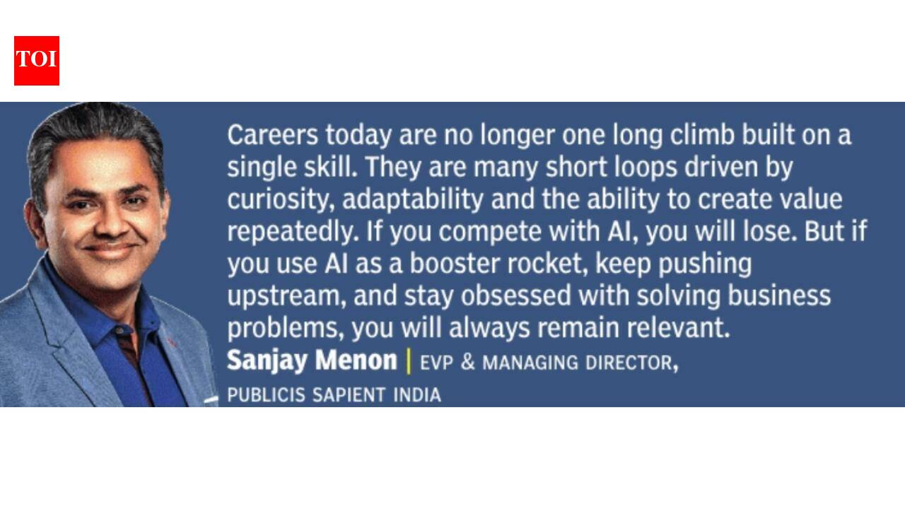 Think of your careers as many short loops