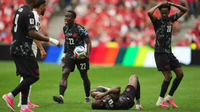 Ugly scenes after final whistle at FIFA World Cup! Canada, Qatar players explode following Ismael Koné horror injury