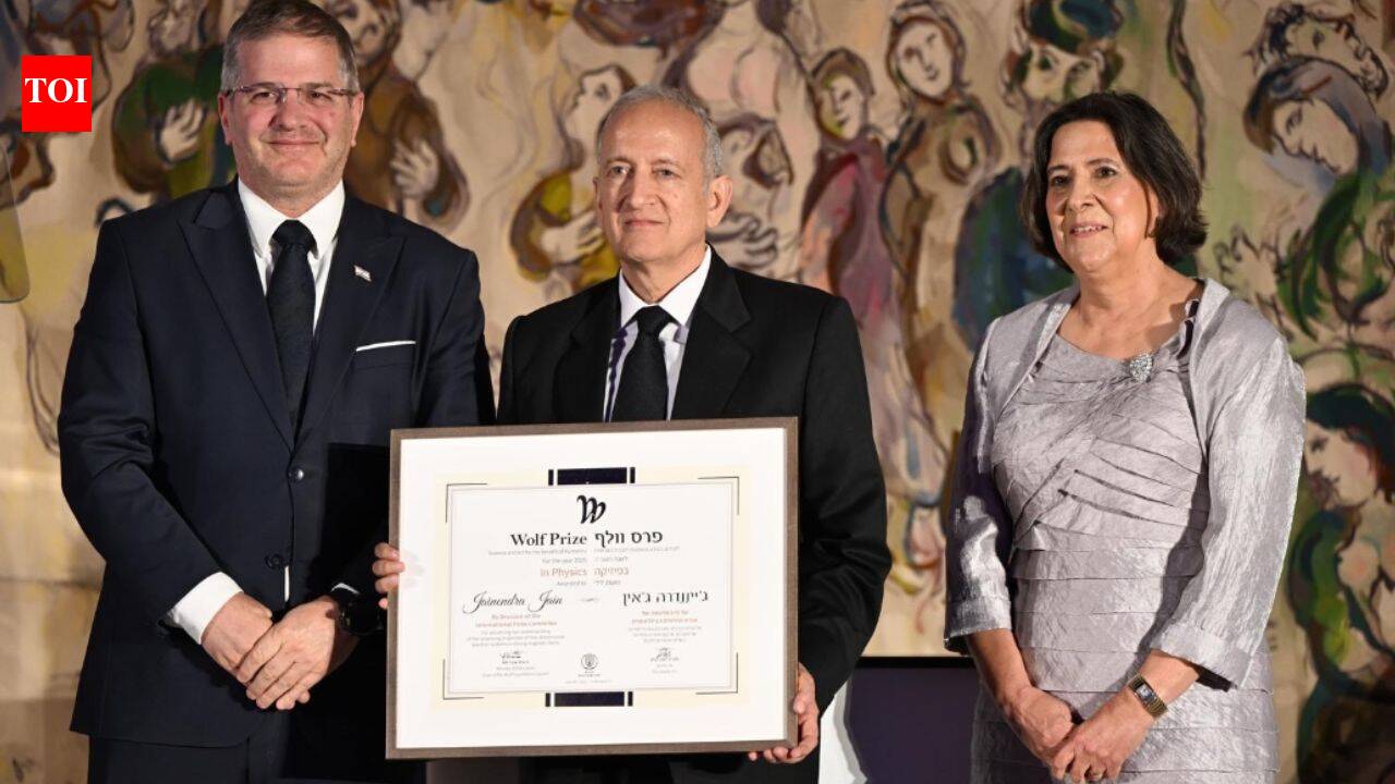 A tram crash, Jaipur Foot and a TV-break idea that changed physics: Rajasthan-born Jainendra Jain wins Wolf Prize