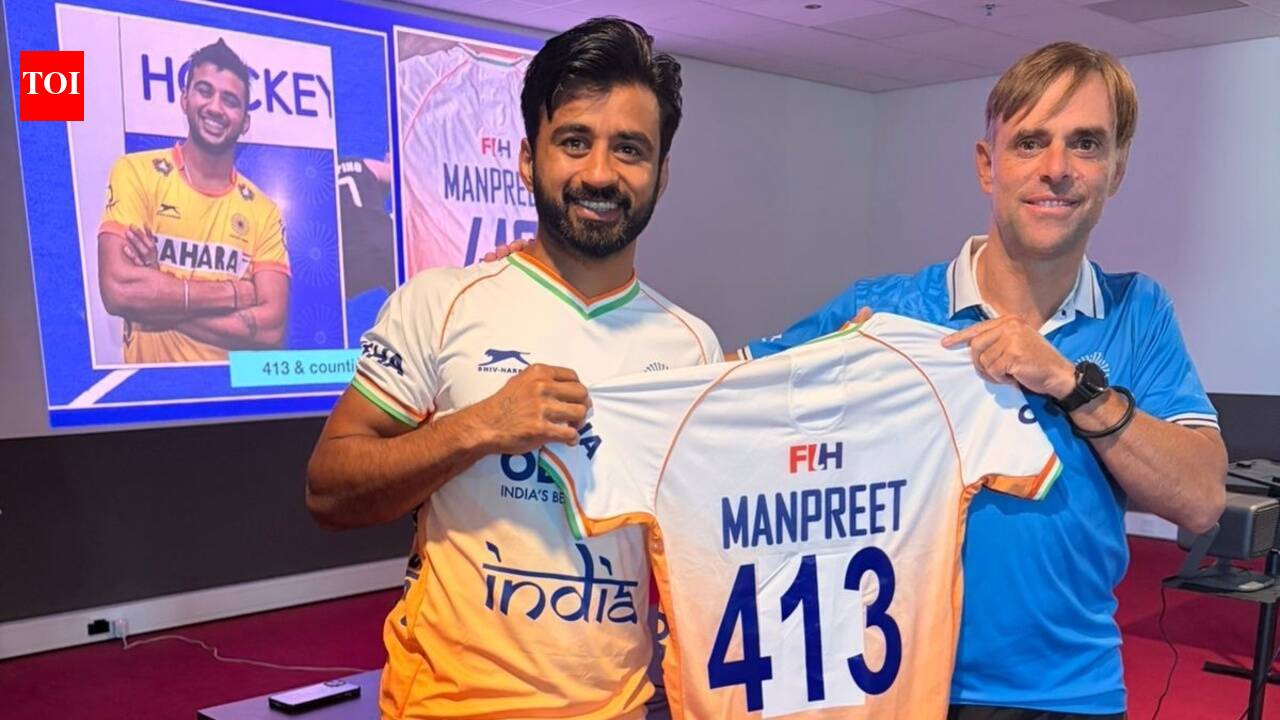 'I missed my children's first steps': Manpreet Singh reveals family sacrifices behind 413 India appearances