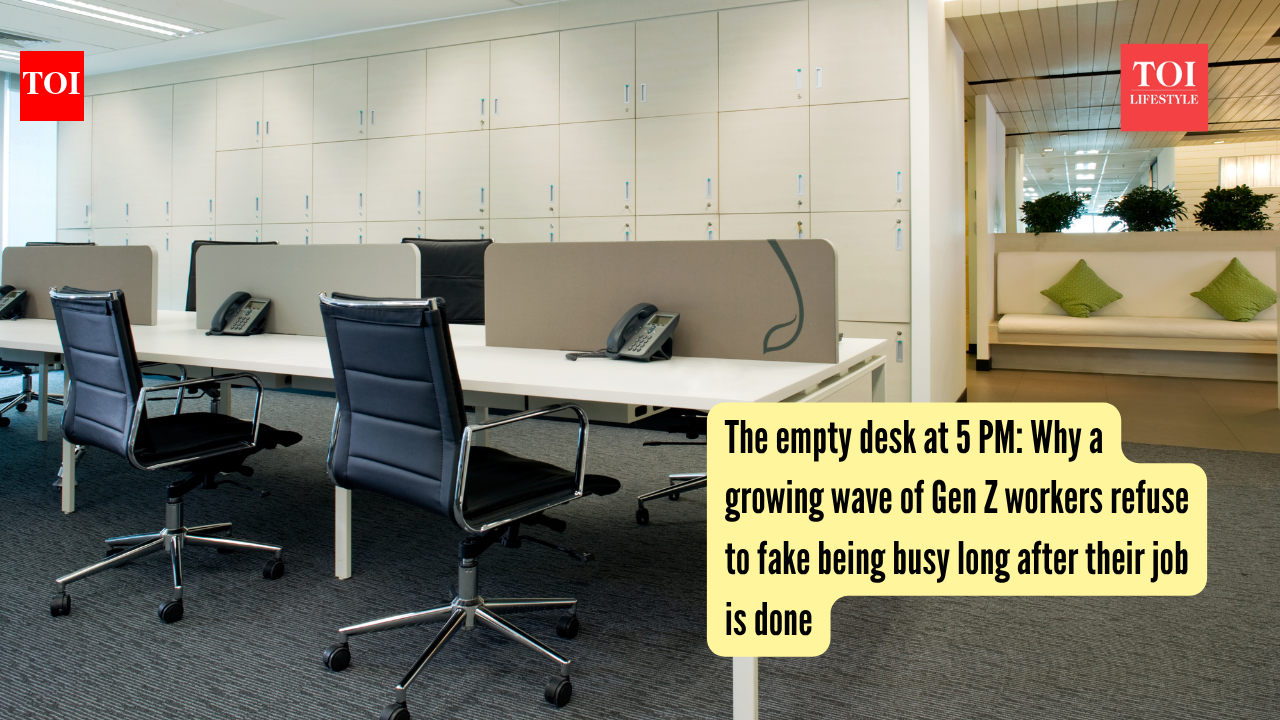 The empty desk at 5 PM: Why a growing wave of Gen Z workers refuse to fake being busy long after their job is done