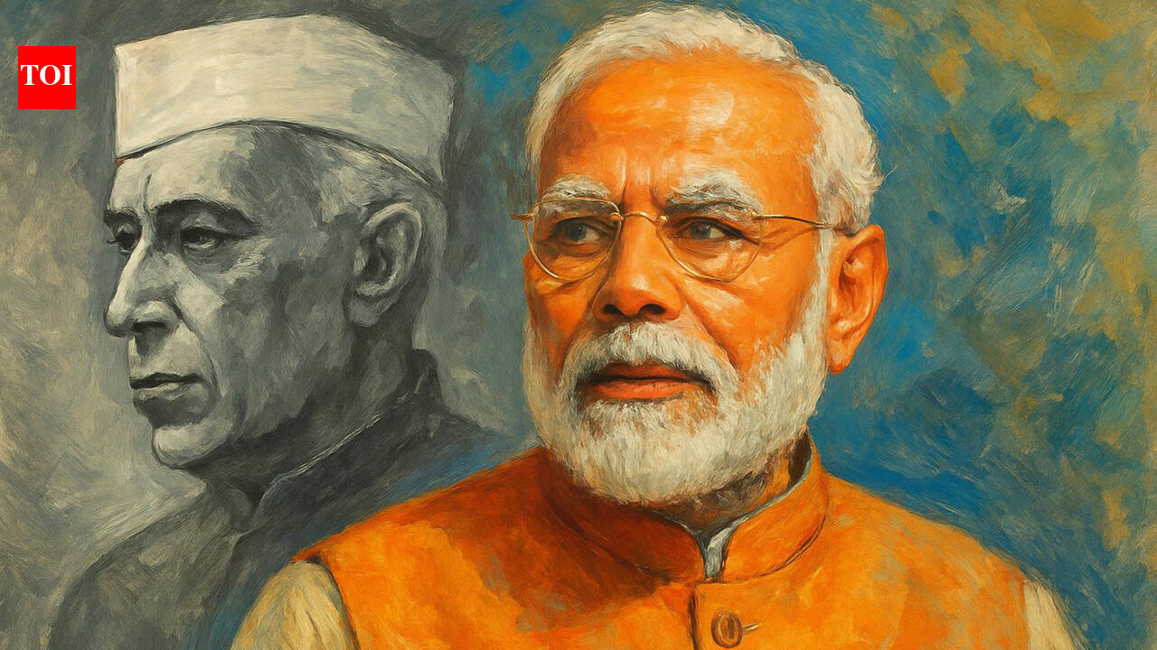 Making democracy a habit and making democracy deliver: The right Nehru-Modi debate