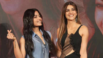 'Working with Krittiju was absolutely special': Rashmika Mandana shuts down rumors of 'old fashioned' female rivalry with Kriti Shannon on 'Cocktail 2' sets