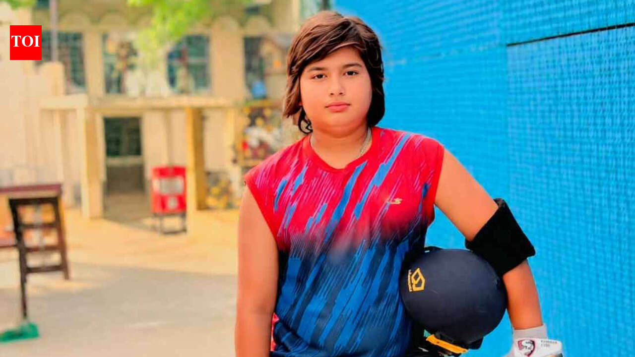 Vaibhav Sooryavanshi's 10-year-old brother Ashirvad Sooryavanshi: Batting all-rounder, fish lover and a 'tabahi' in the making | EXCLUSIVE