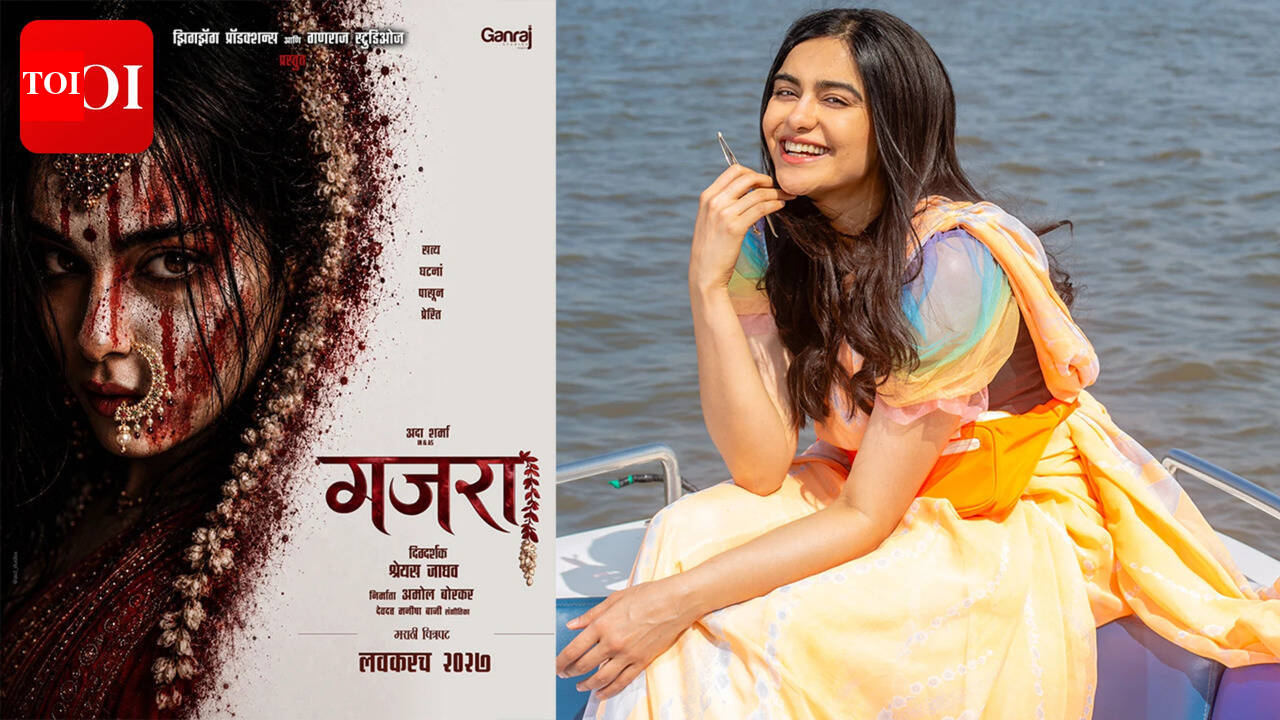 Adah Sharma fulfils her promise of acting in a Marathi film with Shreyas Jadhav's upcoming film Gajra