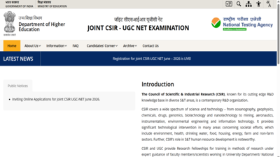 CSIR UGC NET 2026 registration ends today for June session: Check direct link to apply here
