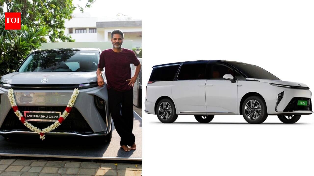 Actor Prabhu Deva brings home MG M9: Luxury EV MPV's key details