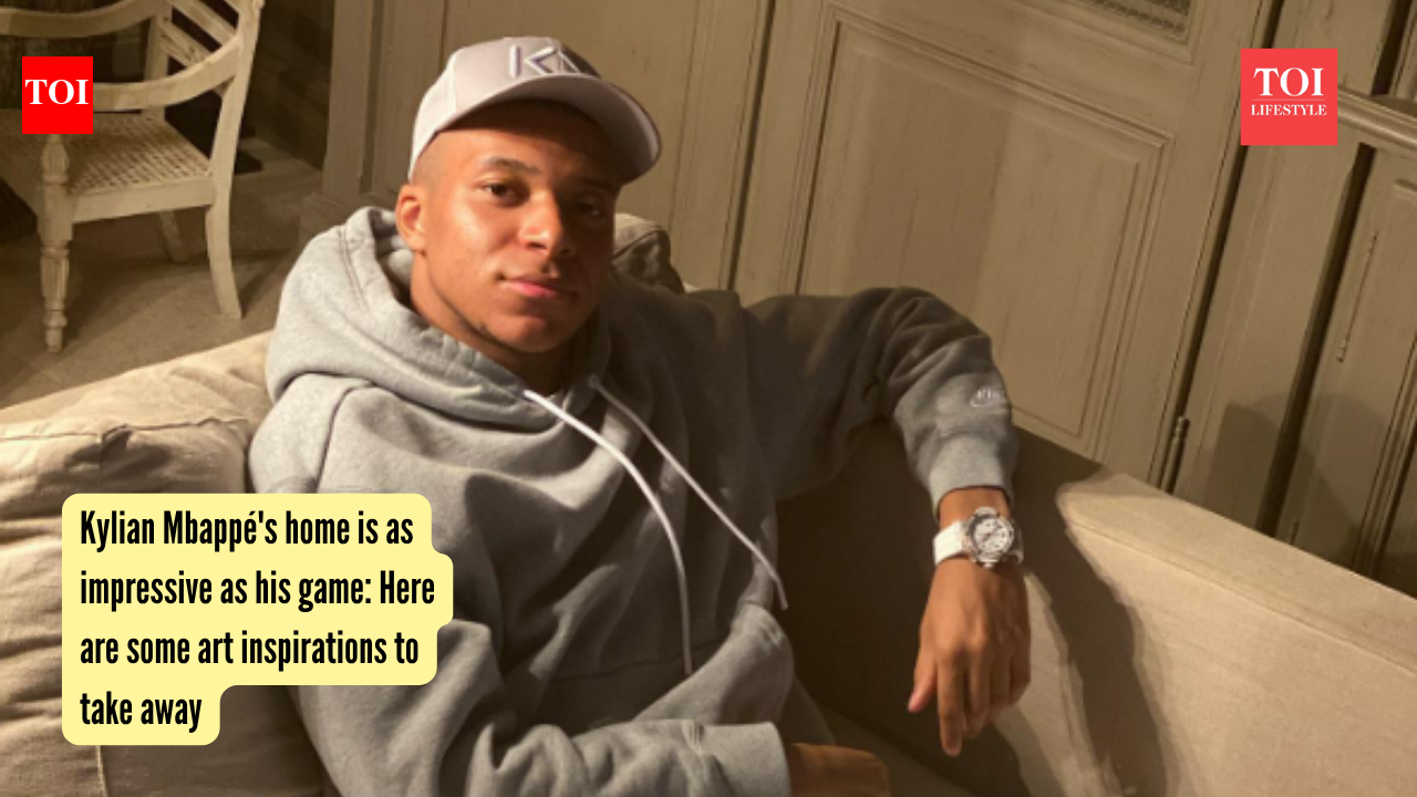 Kylian Mbappé's home is as impressive as his game: Here are some art inspirations to take away