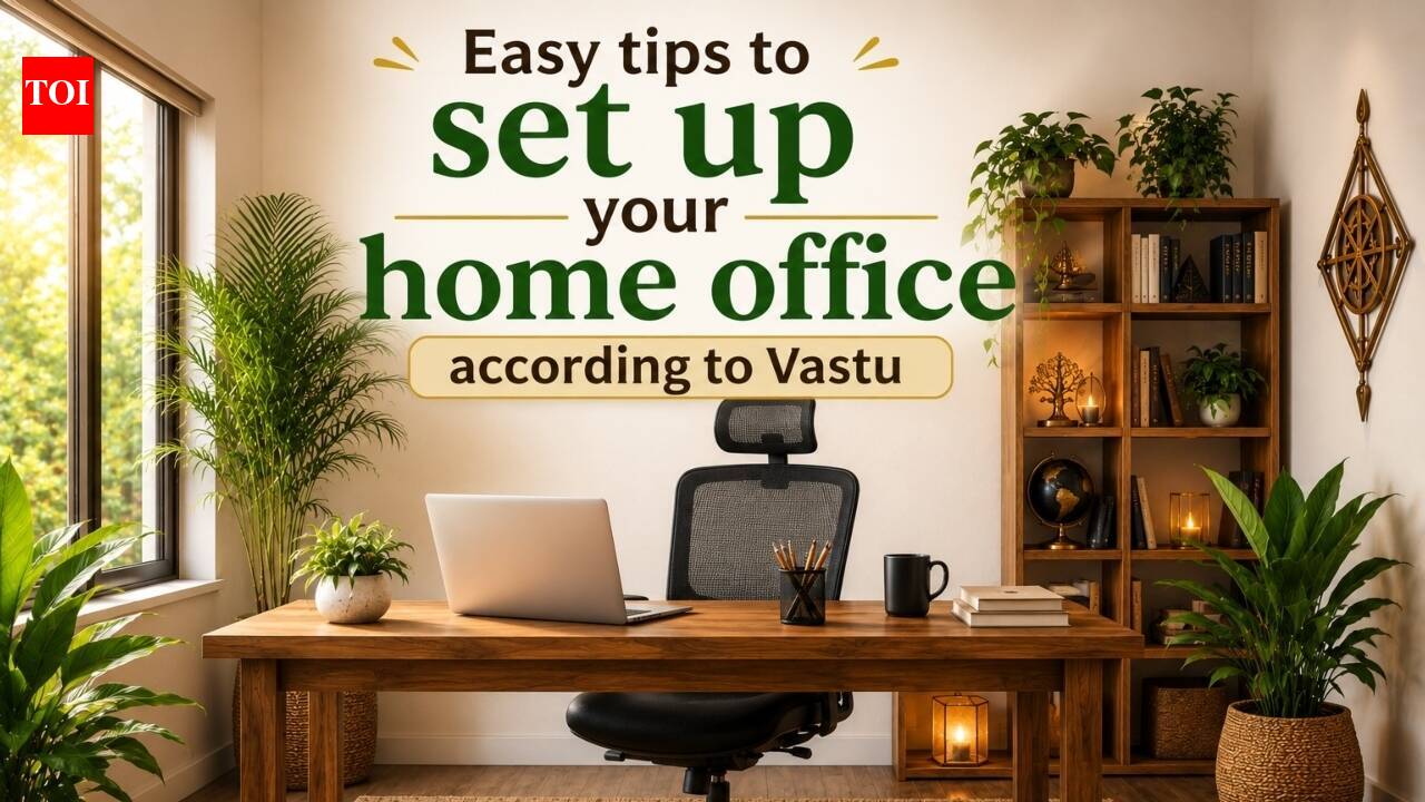 Easy tips to set up your home office according to Vastu