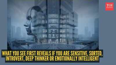Optical illusion personality test: Face, building, both, mask or labyrinth? What you see first reveals if you are sensitive, sorted, introvert, deep thinker or emotionally intelligent