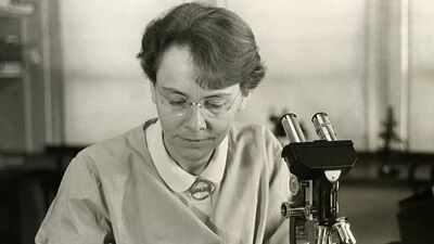 Quote of the day by American scientist Barbara McClintock: "If you know you are on the right track, if you have this inner knowledge, then nobody can…"