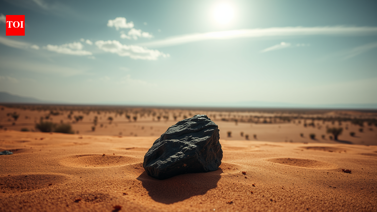 A 3.5-billion-year-old Moon meteorite found in Africa reveals a hidden chapter of lunar history