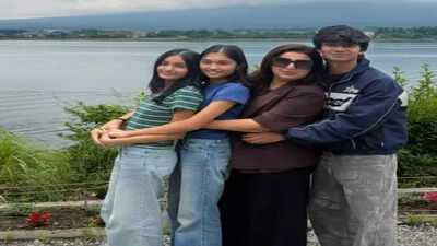Farah Khan shares precious moments with her triplets from her ‘best holiday ever’ in Japan