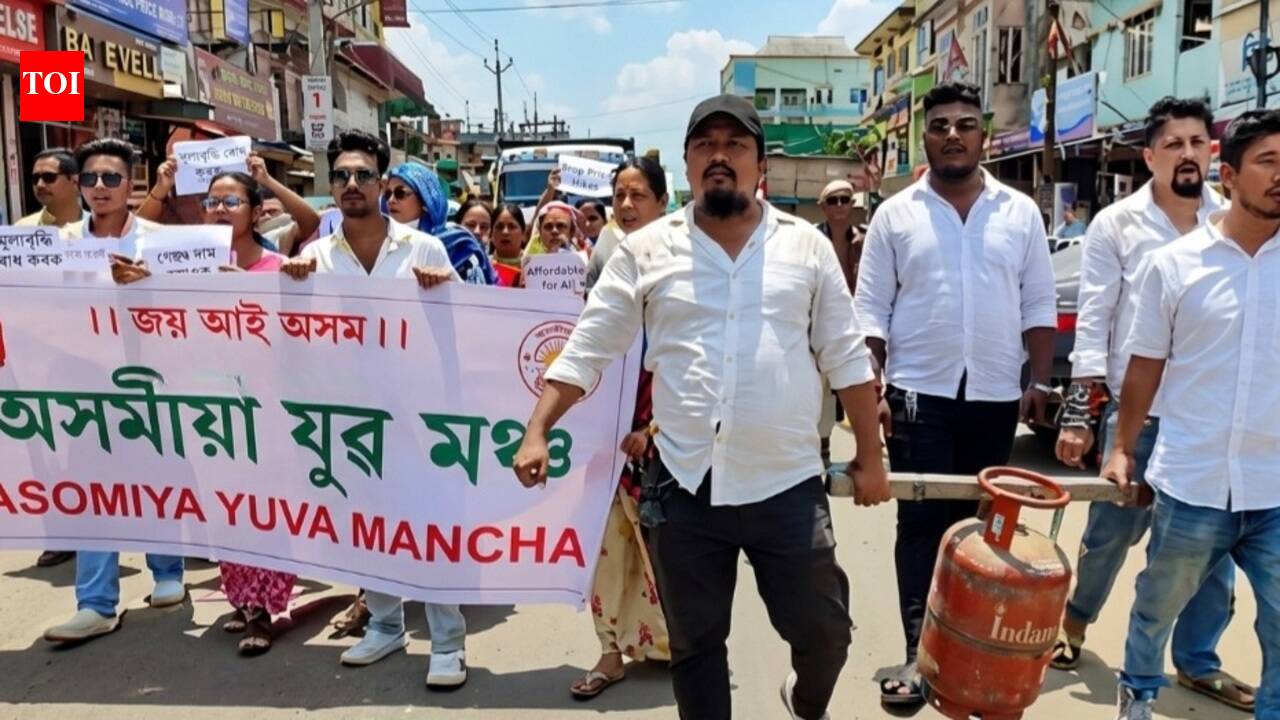 Protesters hit streets in Nazira against Soaring Fuel and Commodity Prices