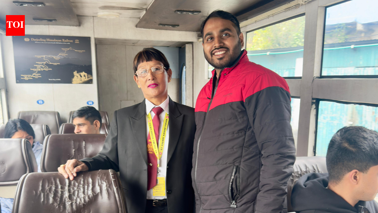 Meet 55-year-old Sarita Yolmo, the first woman TTE on Darjeeling's iconic toy train whom tourists ask, “Are you a celebrity?”