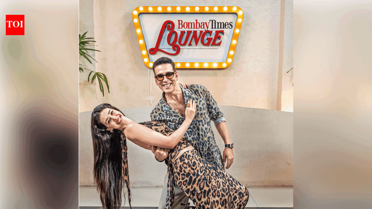 Akshay Kumar & Disha Patani: Comedy & confessions on the Bombay Times Lounge