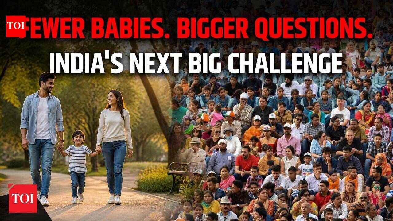 India's Fertility Rate Hits A Historic Low. What Comes Next In This Demographic Shift?