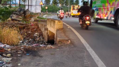 Highways dept urged to widen accident-prone culvert on Military Road in Salem