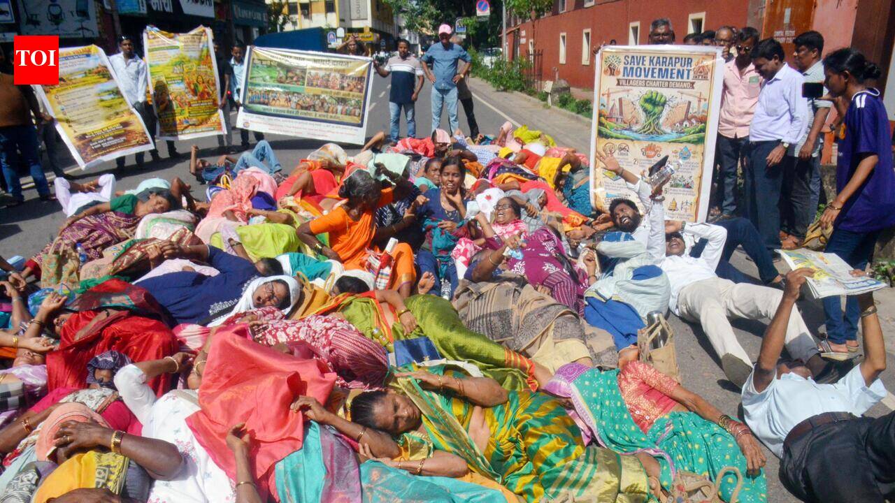 Karapur-Sarvan villagers detained while marching to Azad Maidan over hsg project