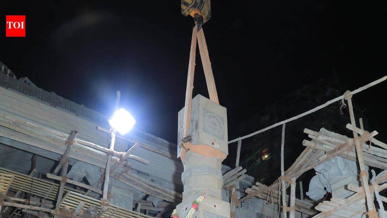 Structural rebuild of Meenakshi temple mandapam gutted in fire completed