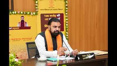 CM launches 157 projects of UDHD worth Rs 286 crore