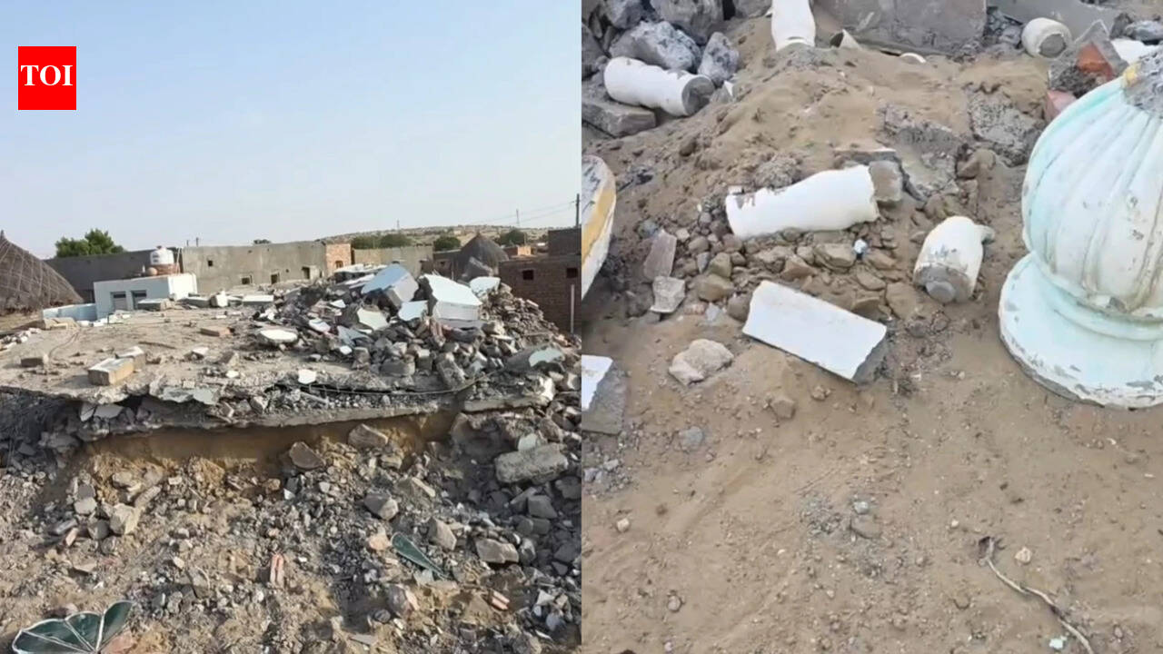 Border encroachment crackdown intensifies in Rajasthan; religious structures, madrasas demolished within 50-km security zone