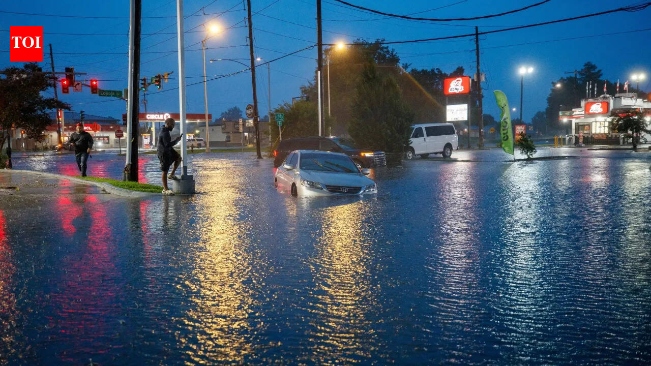 Tropical storm remnants drench Gulf states after tornadoes hit the Midwest