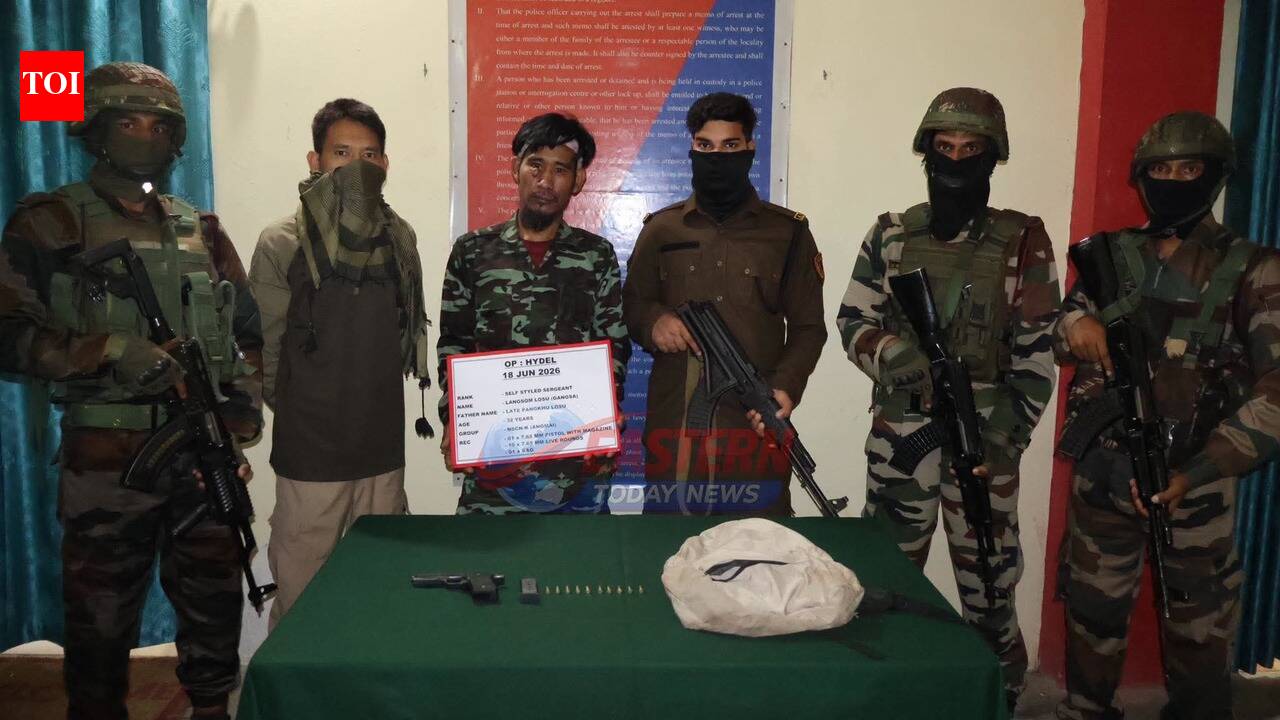 Assam Rifles, Arunachal Police nab NSCN-K (Ang Mai) cadre in Arunachal’s Tirap district