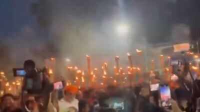  Hindus protest in Dhaka after alleged desecration of Lord Ram photo by Islamist groups